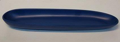 כלי אובלי לסושי מלמין כחול מט 32X8 גובה 3 ס"מ